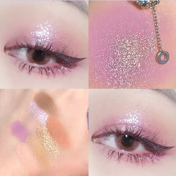 Korean Trending Flash Eight-color Eye Shadow Palette By Biya Cosmetics