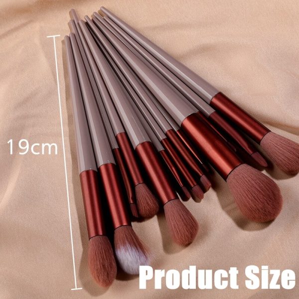 13 Pcs Professional Makeup Brushes Set Cosmetics (Free Shipment)