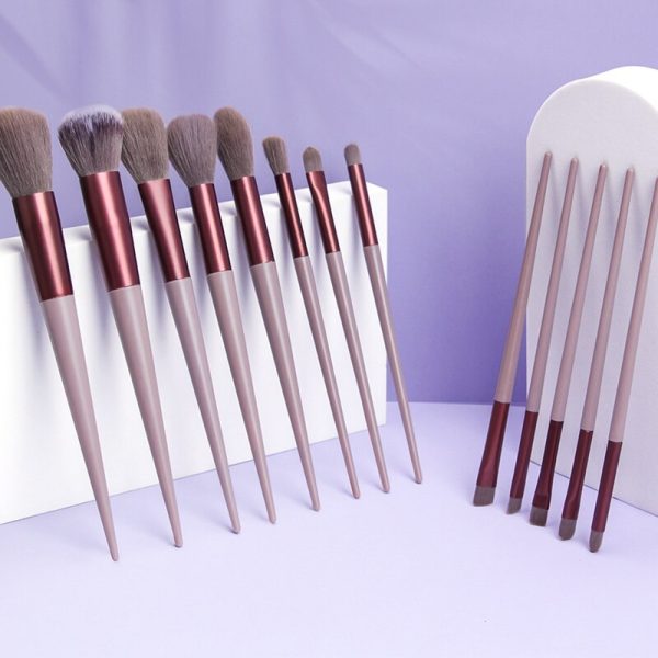 13 Pcs Professional Makeup Brushes Set Cosmetics (Free Shipment)