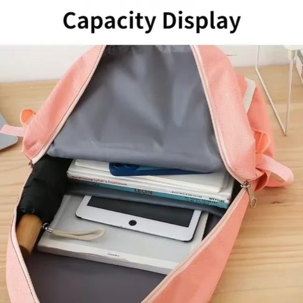 Best Quality Four Piece School Bag Set Stylish & Practical (Free Shipment)