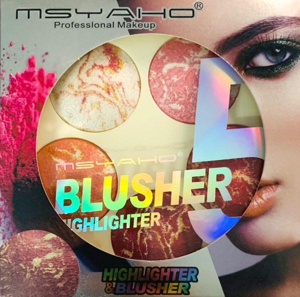 5-in-1 Professional Makeup Palette – 3D Highlighter, Blusher, Contour, Bronzer & Illuminator All-in-one Kit Cosmetics