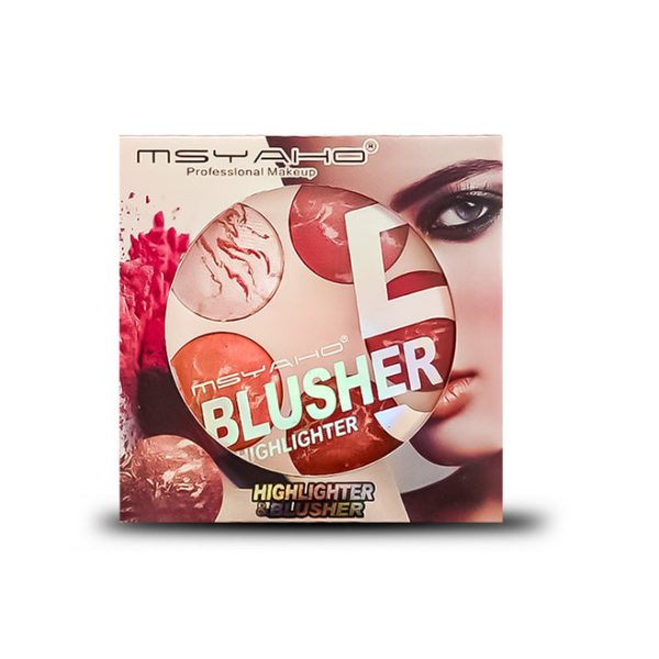 5-in-1 Professional Makeup Palette – 3D Highlighter, Blusher, Contour, Bronzer & Illuminator All-in-one Kit Cosmetics