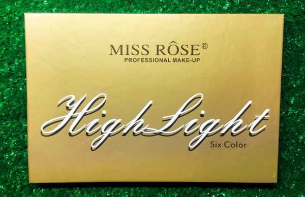 6 In 1 Miss Rose Ultimate Glow Highlighter Kit Cosmetics