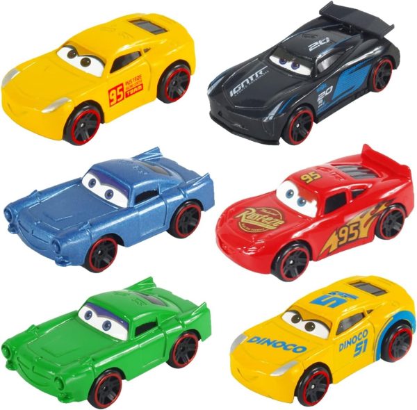 6-piece Mini Metal Alloy Car Set – Durable Toys Vehicles (Free Shipment)