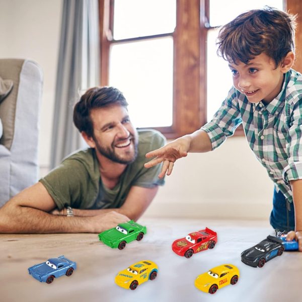6-piece Mini Metal Alloy Car Set – Durable Toys Vehicles (Free Shipment)