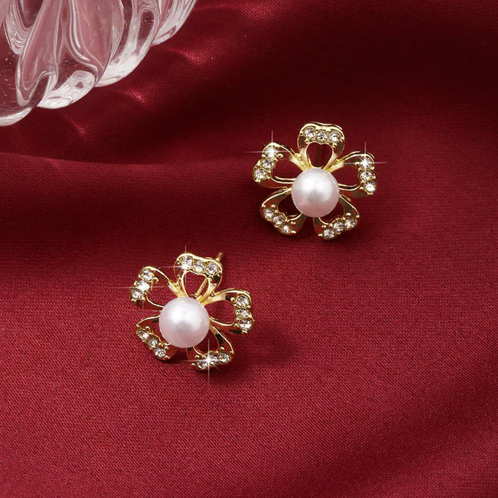 Flower Sparkle Earring/Tops Jewelry
