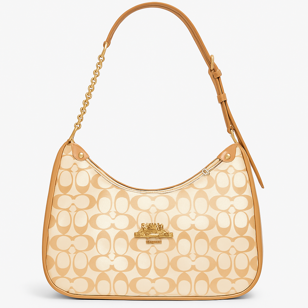 Monogram Luxe Stylish Shoulder Bag