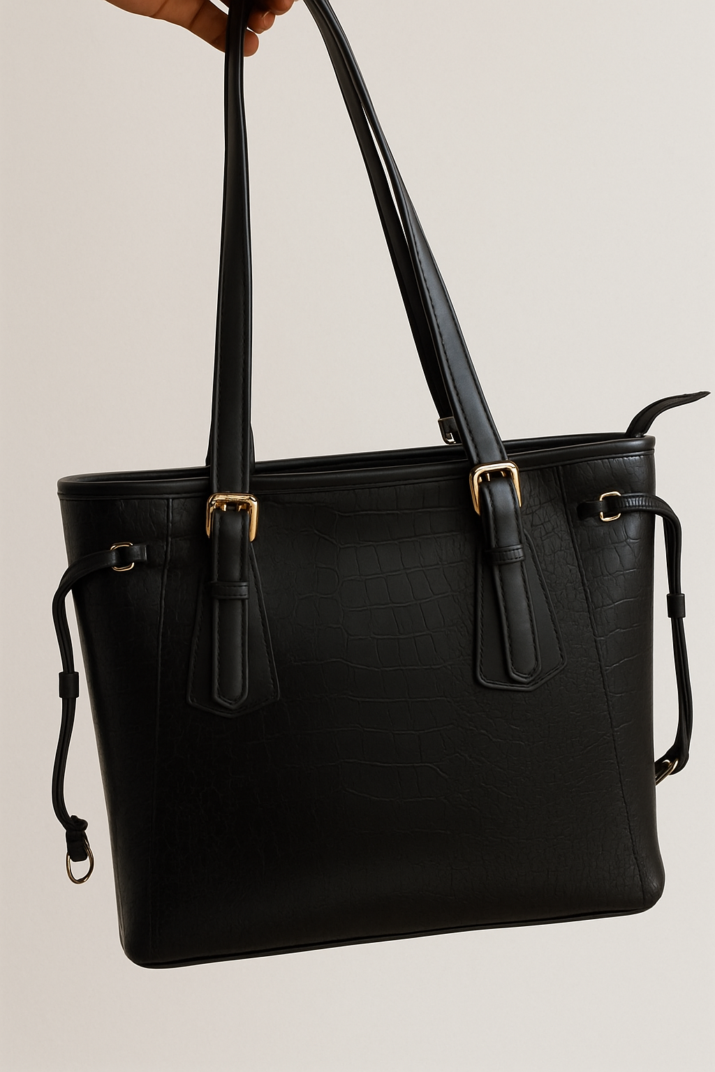 Urban Croco Carryall Tote Bag