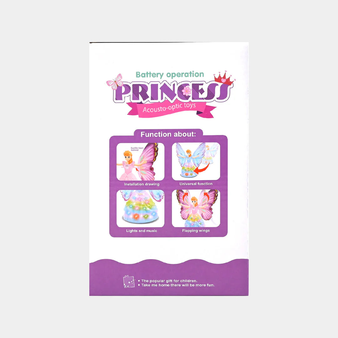 Princess Fairy Doll With Wings Light & Sound Toys (Free Shipment)