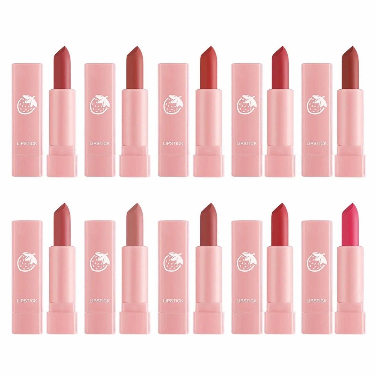Dragon Ranee Mini Matte Lipstick Set 10 Pcs Cosmetics