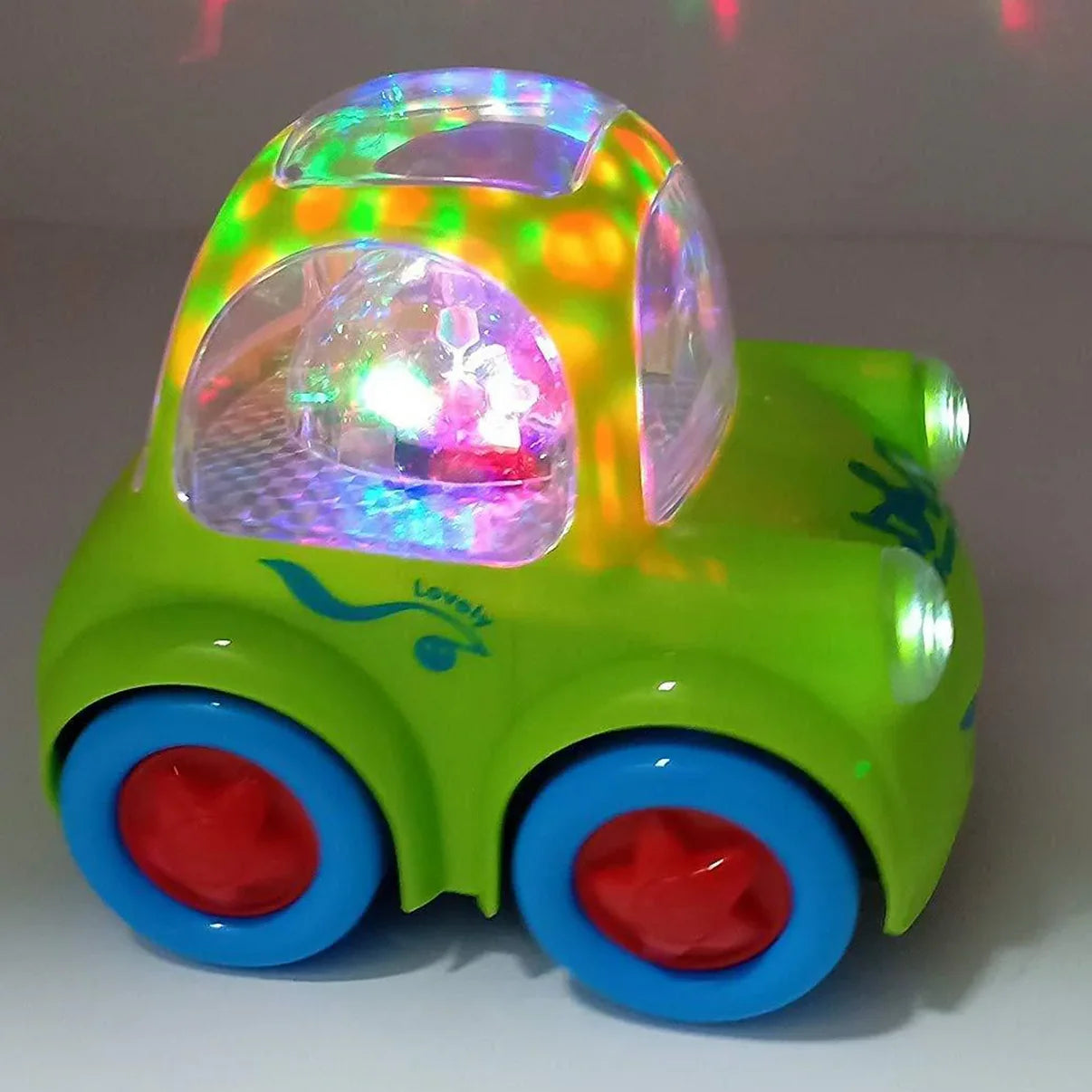 Funny Foxi Musical Car with LED Lights Toys