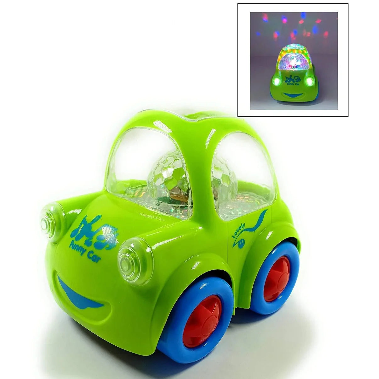 Funny Foxi Musical Car with LED Lights Toys