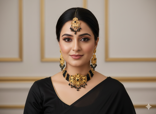 Traditional Bridal Choker Set Jewelry