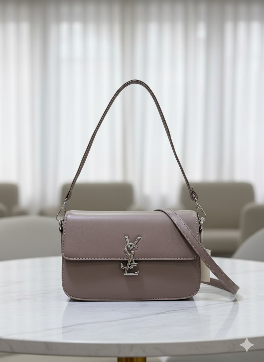Elegance Logo Flap Shoulder / Hand Bags