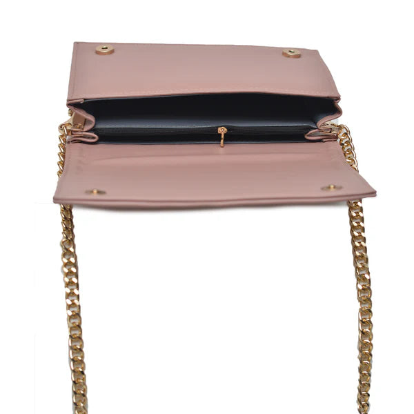 Elegant Pink Cross Body With Long Strap Bags