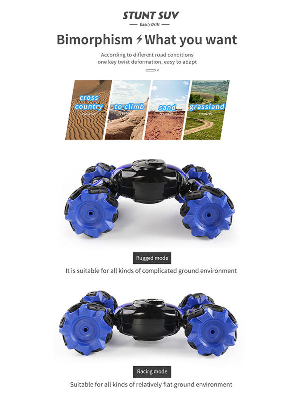 Speed Pioneer 4WD 2.4 GHz Remote Control Rock Crawler Toys
