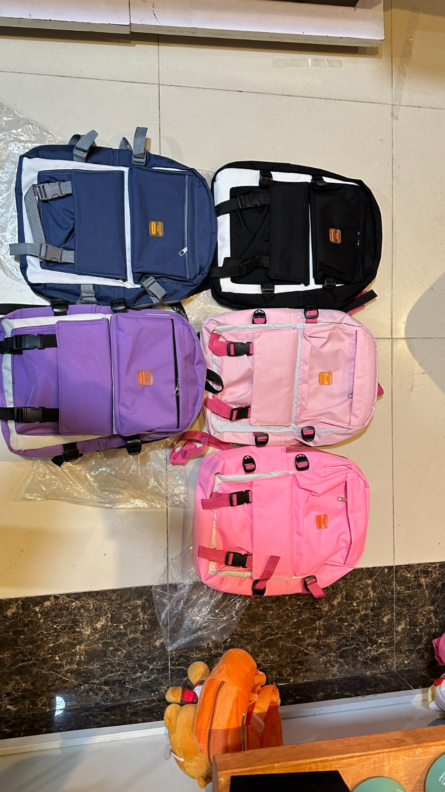 Best Quality Four Piece School Bag Set Stylish & Practical (Free Shipment)