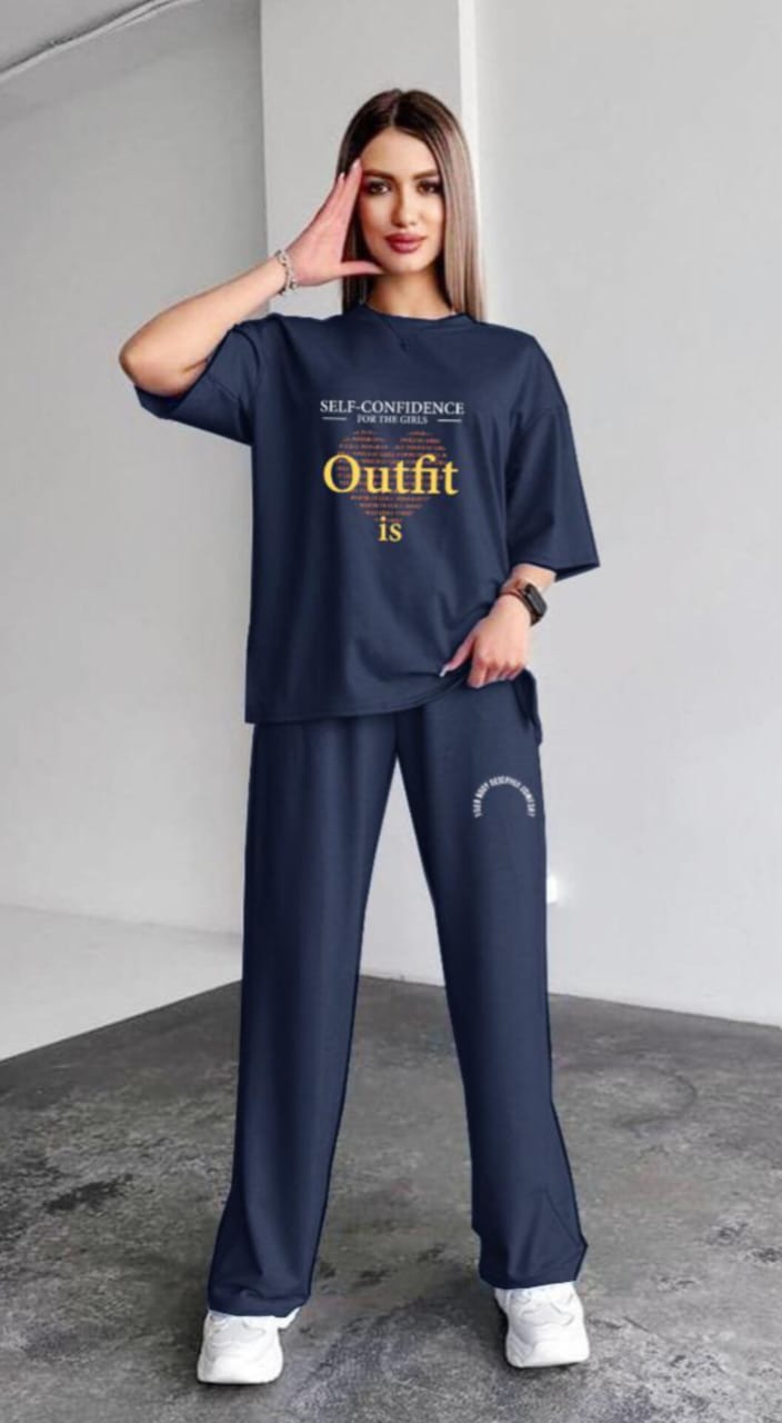 Ladies Branded Cotton Trouser Shirt / Night Wear
