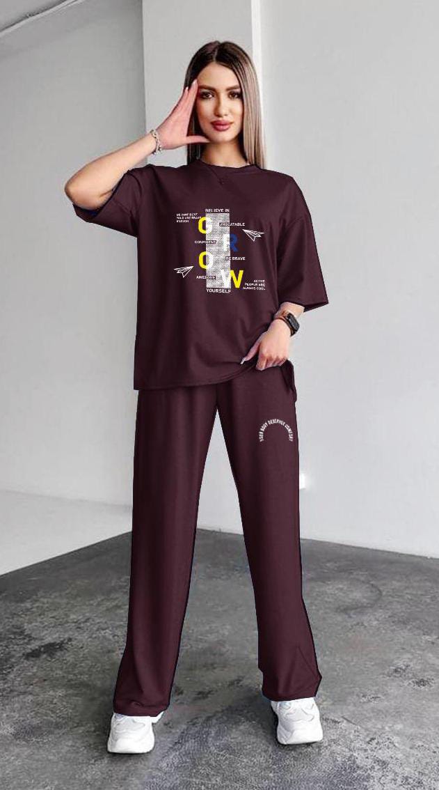 Ladies Branded Cotton Trouser Shirt / Night Wear