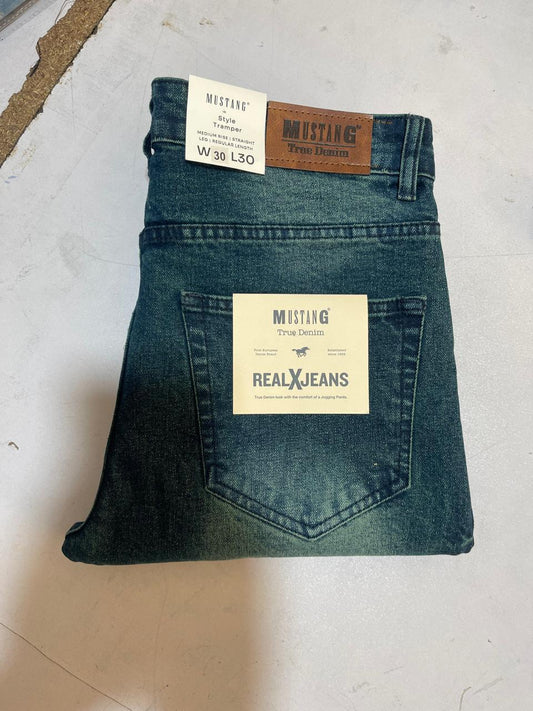 Greenish Blue Jeans Denim Boys