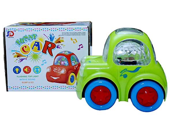 Funny Foxi Musical Car with LED Lights Toys