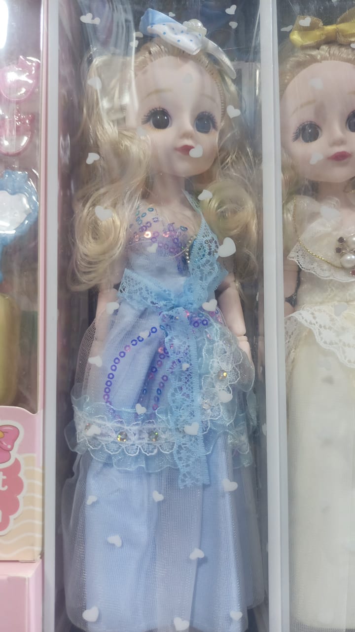 Princess Silicone Bendable Doll Toys