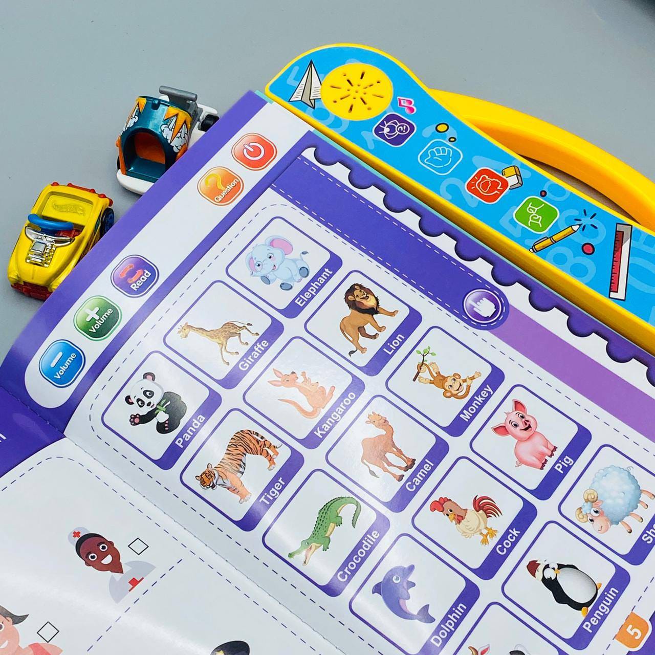 Intelligent Learning Talking Study E- Book for Kids