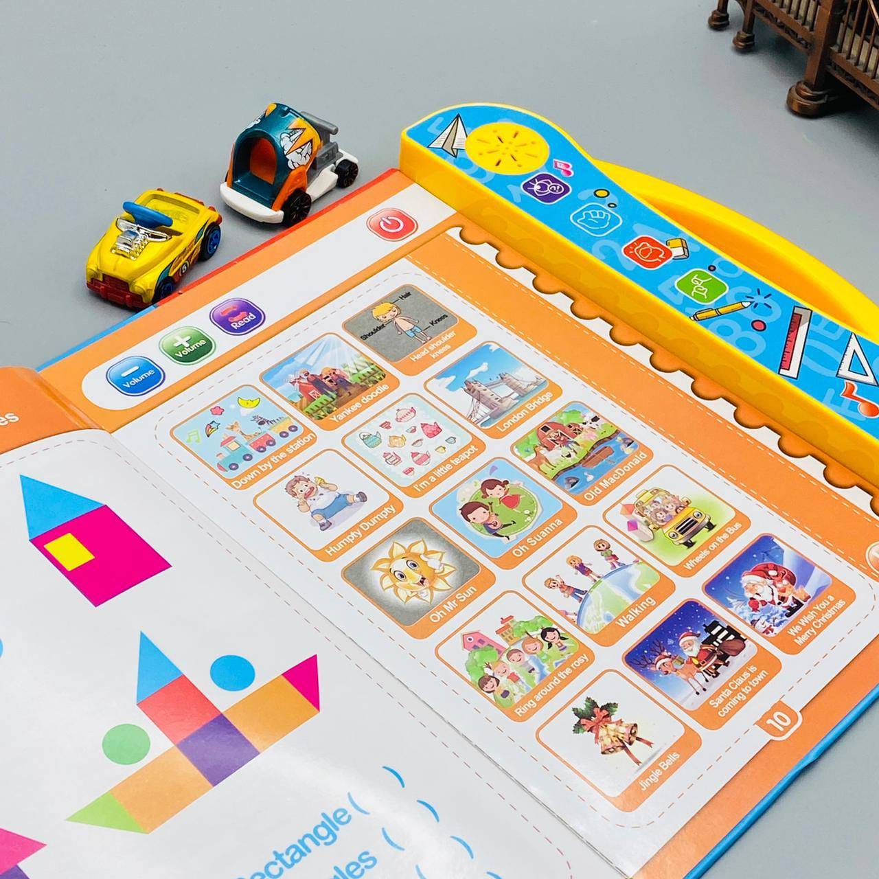 Intelligent Learning Talking Study E- Book for Kids