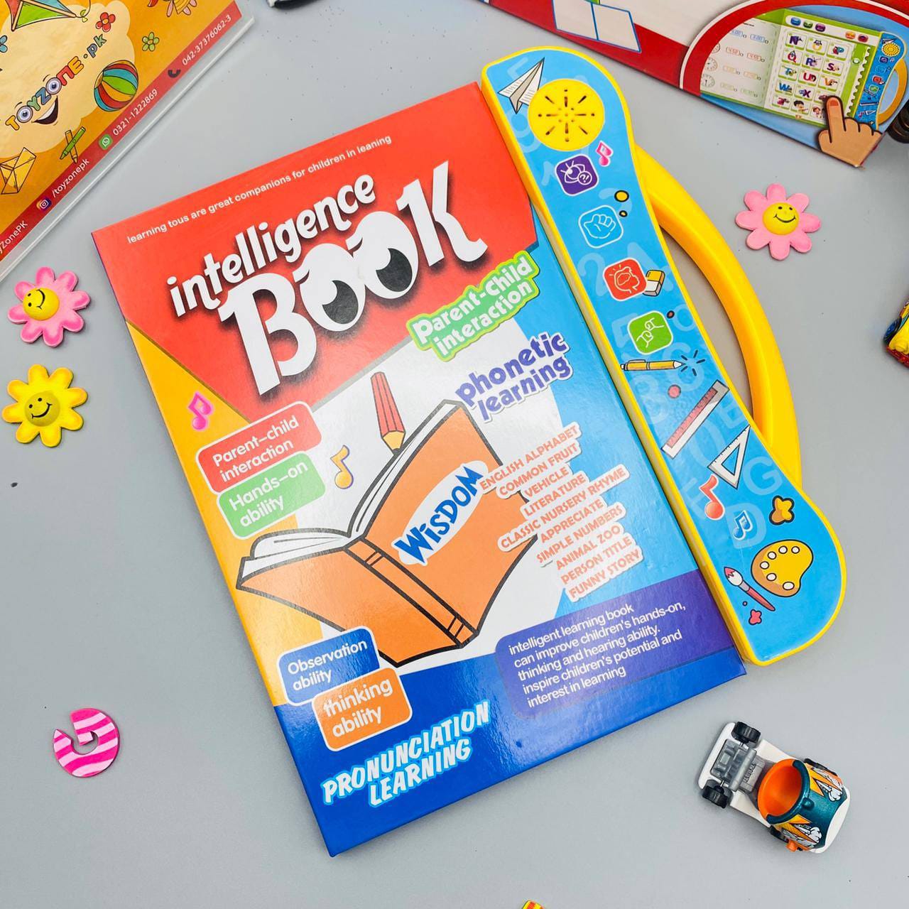 Intelligent Learning Talking Study E- Book for Kids