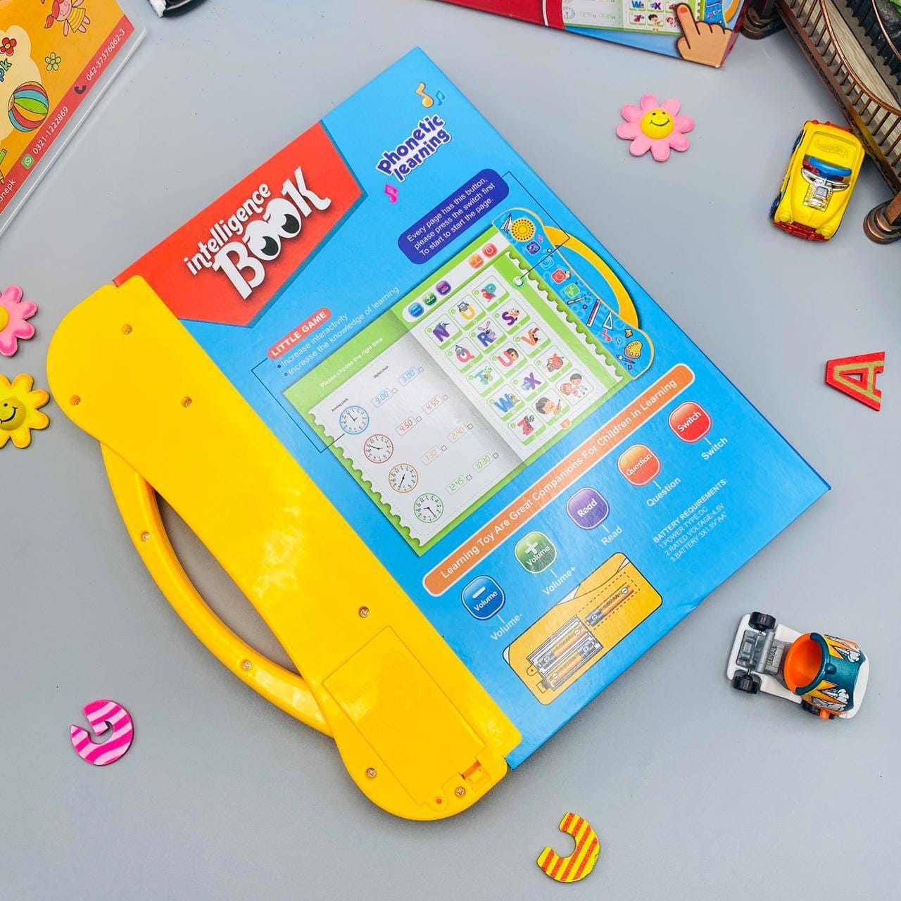 Intelligent Learning Talking Study E- Book for Kids