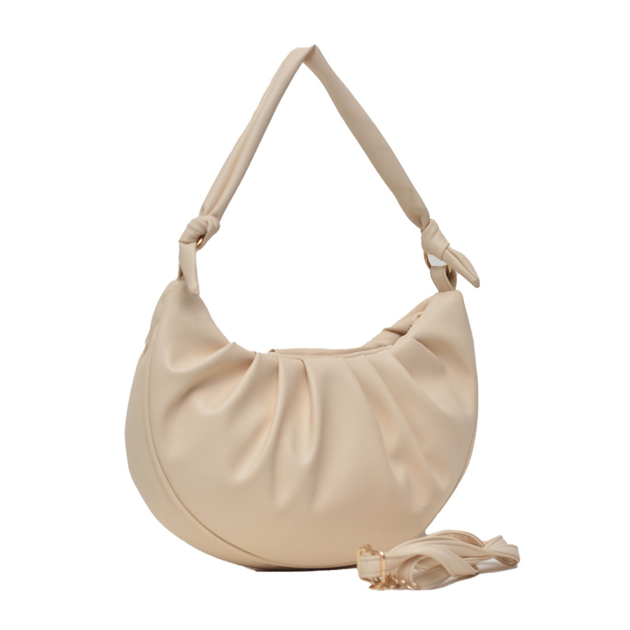 Knot Strap Capri Hobo Shoulder Bags