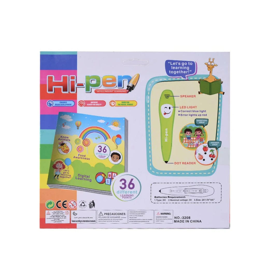 Hi-Pen Interactive E-Learning Pen 36 Educational Activities Toys