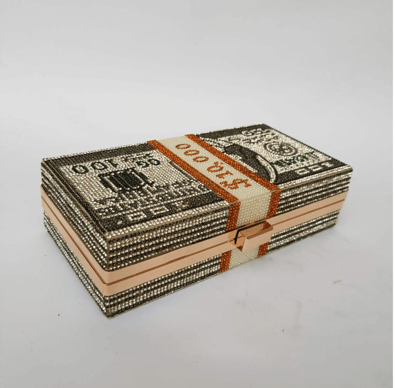 Fancy Trending 100$ Dollar Clutch / Bag Free Shipment