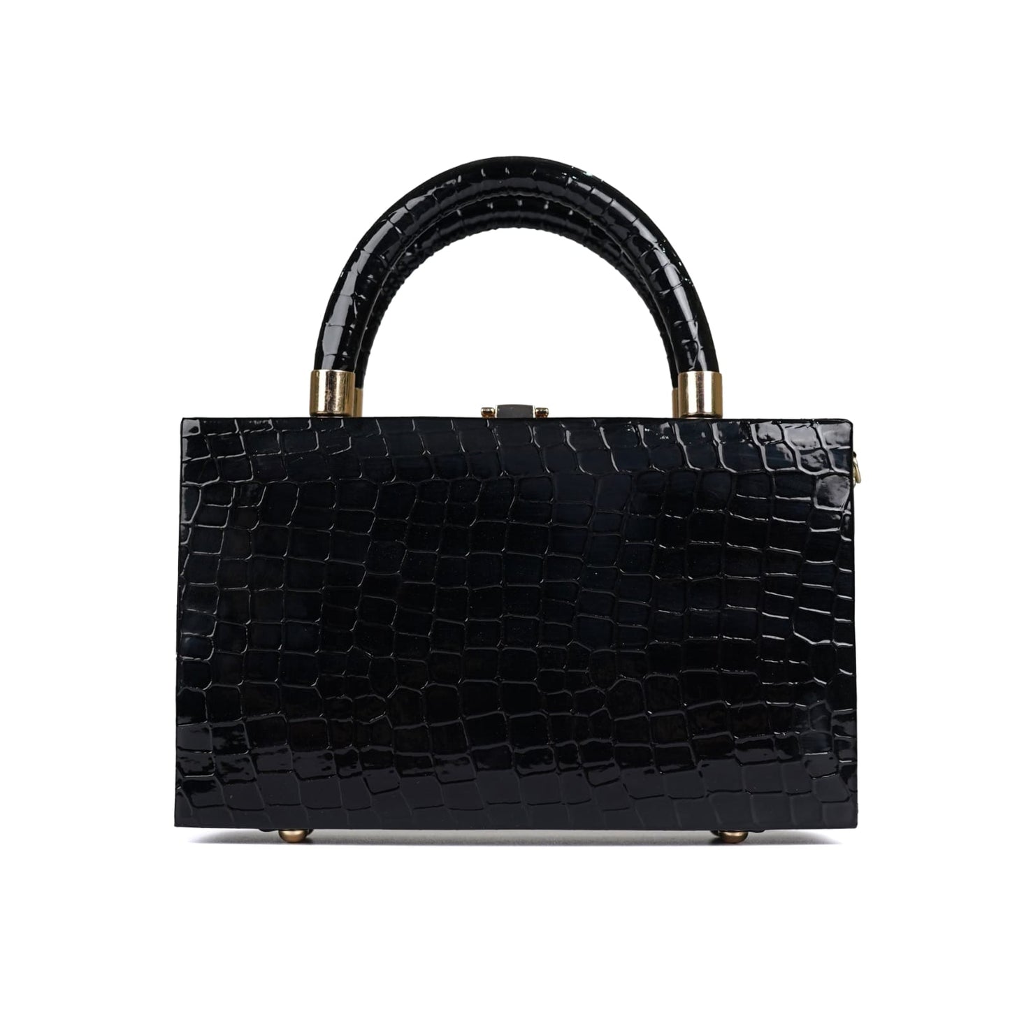 Boxy Double Handle Cross Body /Clutch Hand Bags (Free Shipment)