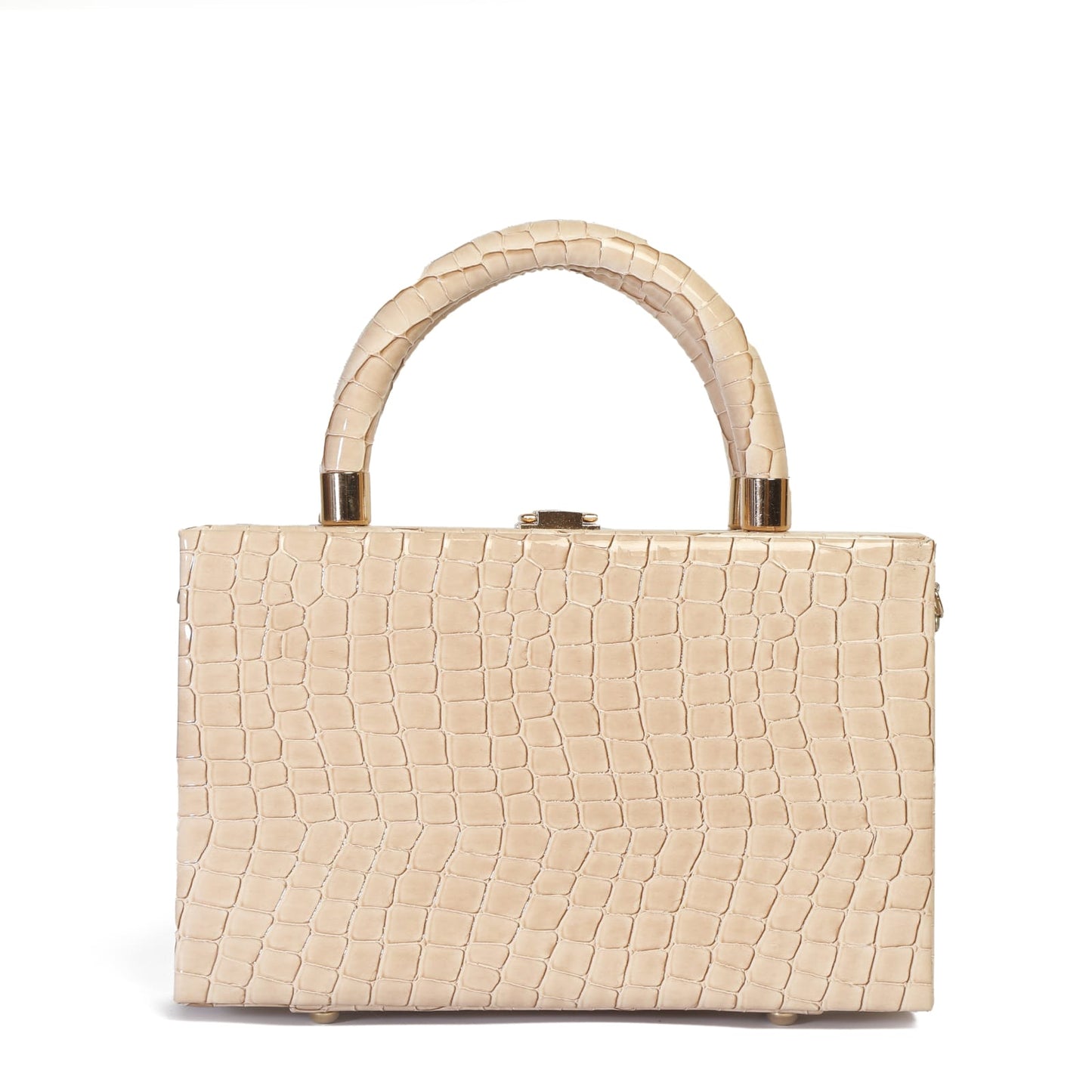 Boxy Double Handle Cross Body /Clutch Hand Bags (Free Shipment)