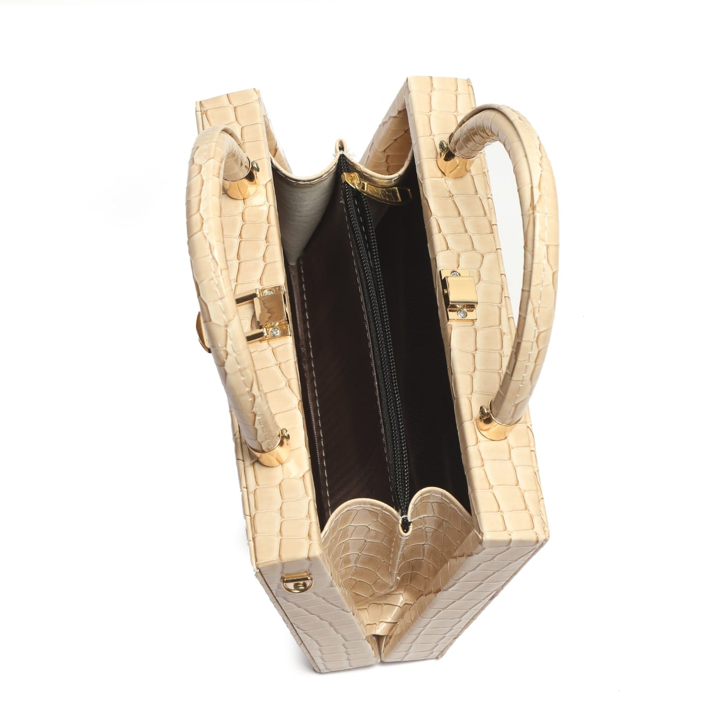 Boxy Double Handle Cross Body /Clutch Hand Bags (Free Shipment)