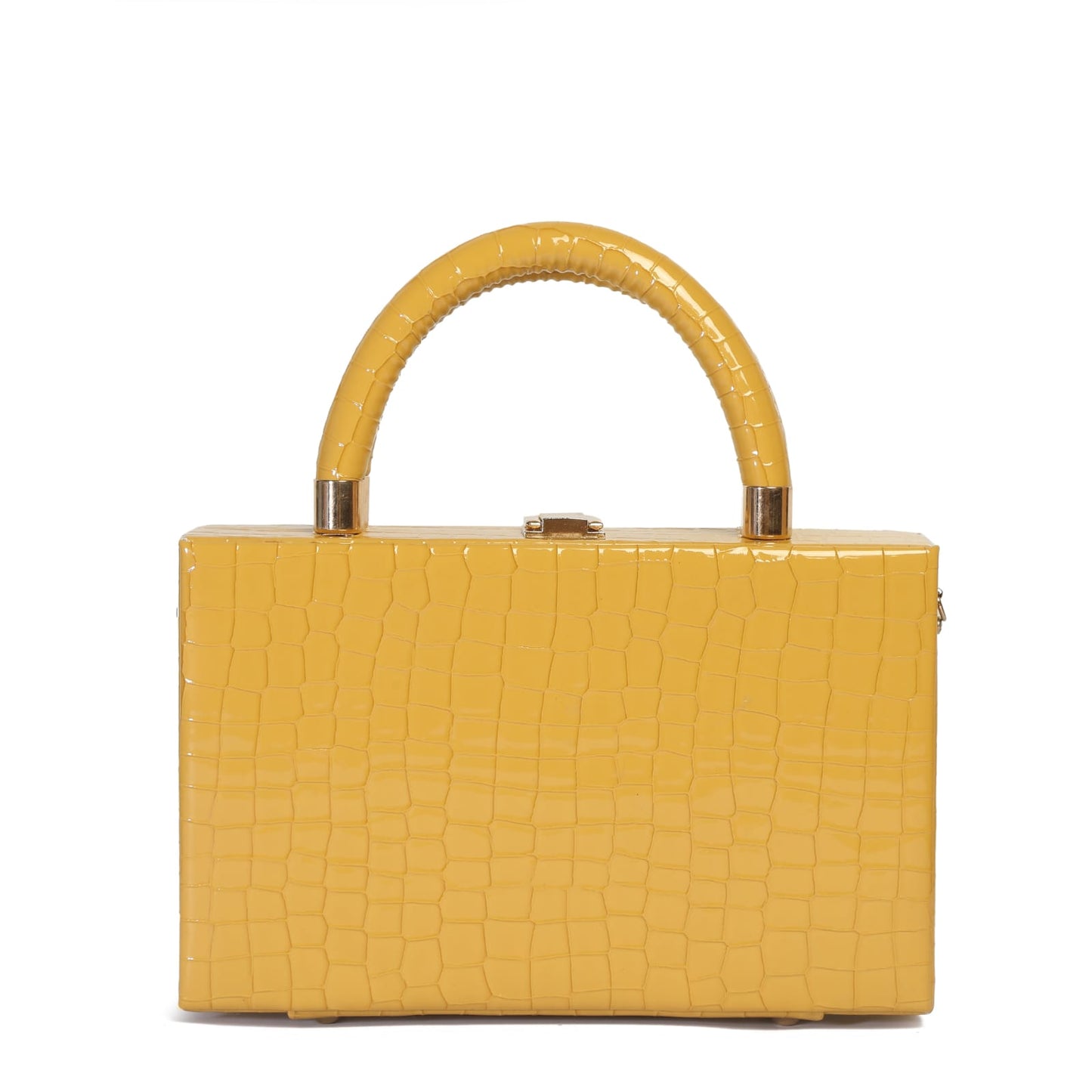 Boxy Double Handle Cross Body /Clutch Hand Bags (Free Shipment)