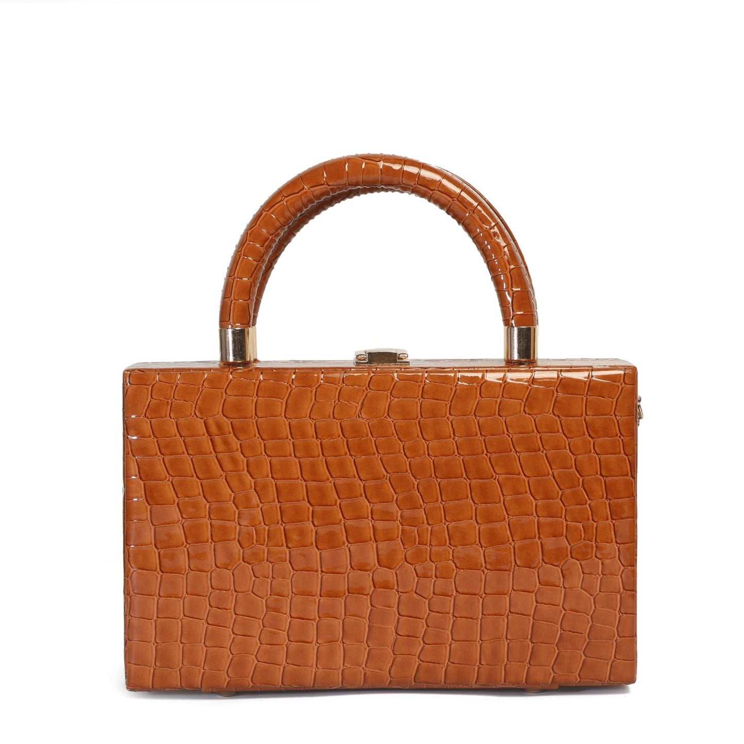 Boxy Double Handle Cross Body /Clutch Hand Bags (Free Shipment)