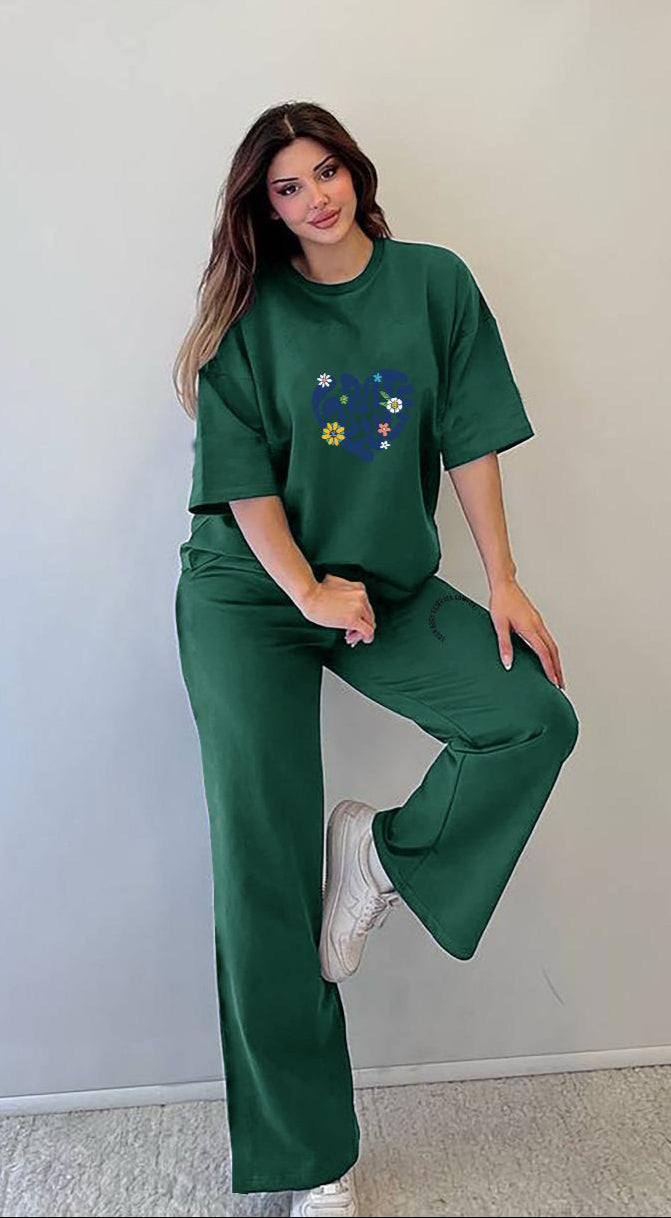 Ladies Branded Cotton Trouser Shirt / Night Wear