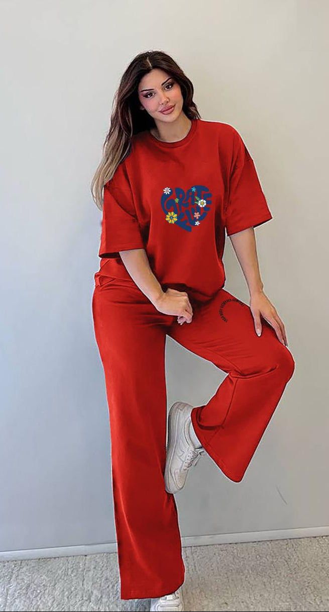 Ladies Branded Cotton Trouser Shirt / Night Wear