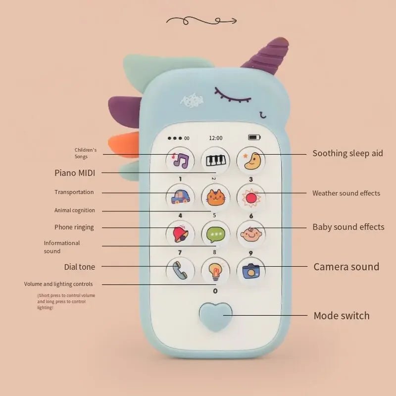 Early Educational Mobile Phone With Sound Toys