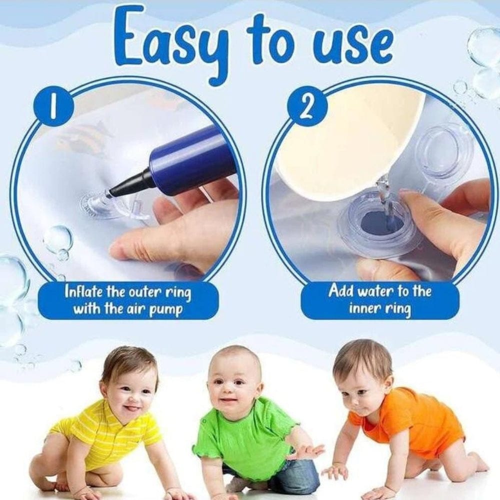 Inflatable Tummy Time Water Mat For Kids