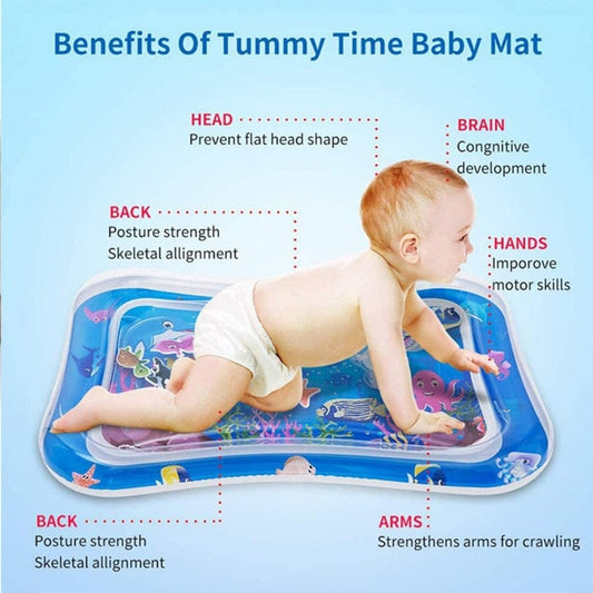 Inflatable Tummy Time Water Mat For Kids