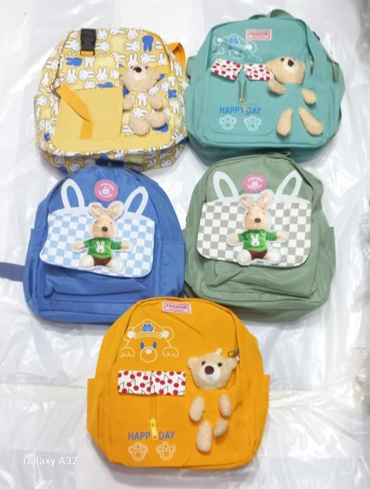Happy Day Teddy Bear Backpack/School Bags For Toddlers