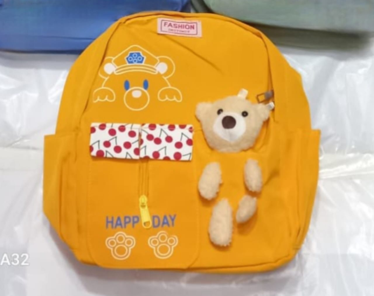 Happy Day Teddy Bear Backpack/School Bags For Toddlers