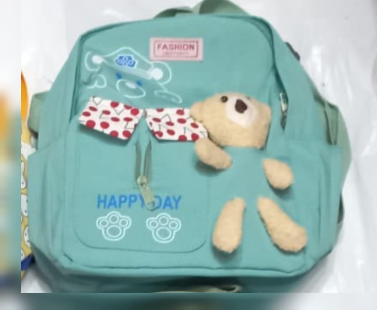 Happy Day Teddy Bear Backpack/School Bags For Toddlers