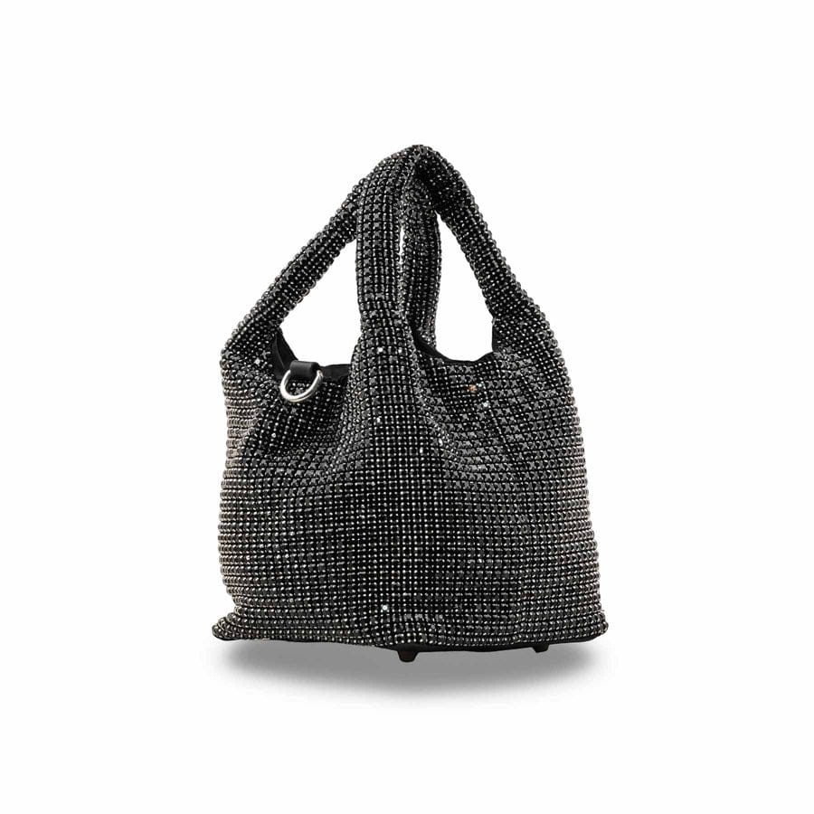 Rhinestone Top Handle Sparkly Evening Bags