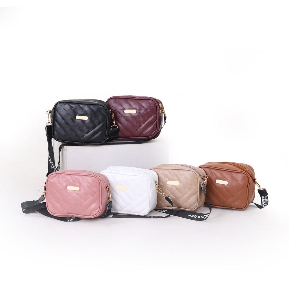 Buy 1 Get 1 Free Olive Luxe Quilted Shoulder Bags / Cross Body