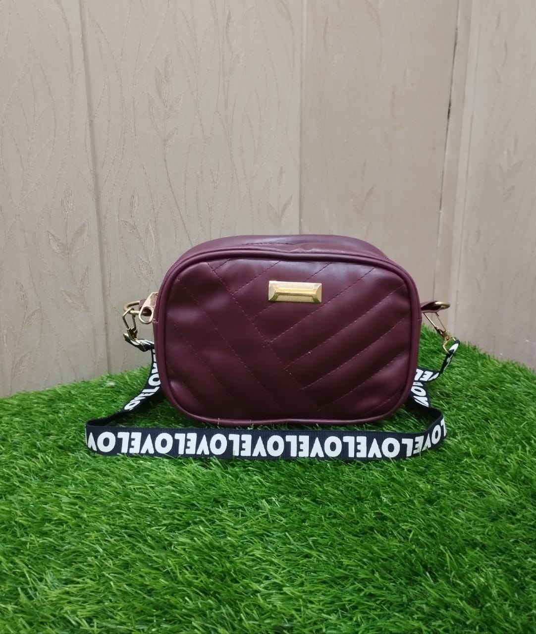 Buy 1 Get 1 Free Olive Luxe Quilted Shoulder Bags / Cross Body