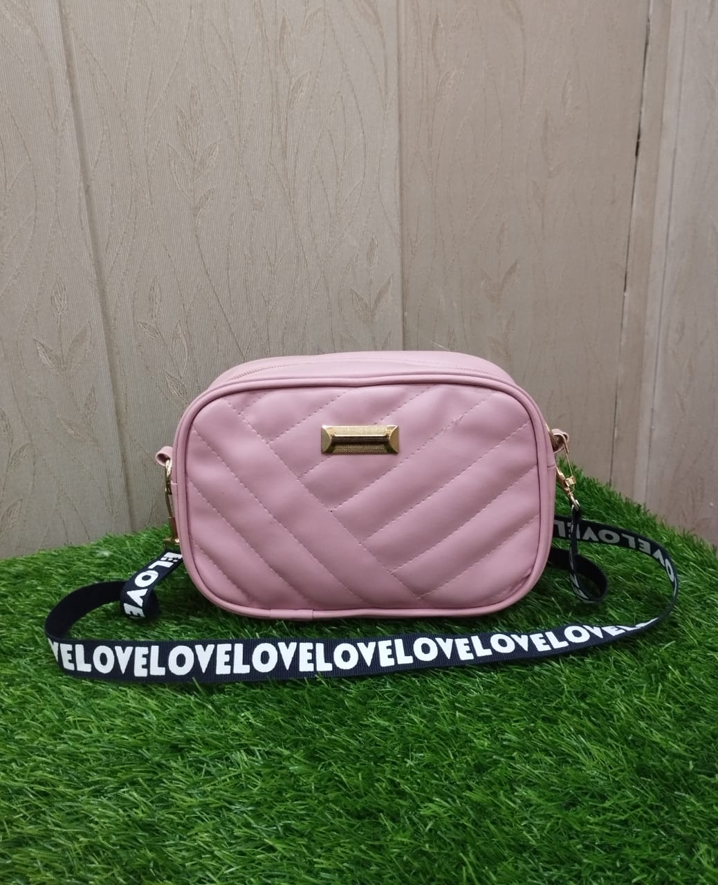 Buy 1 Get 1 Free Olive Luxe Quilted Shoulder Bags / Cross Body